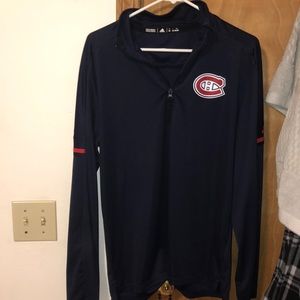 Adidas NHL quarter zip